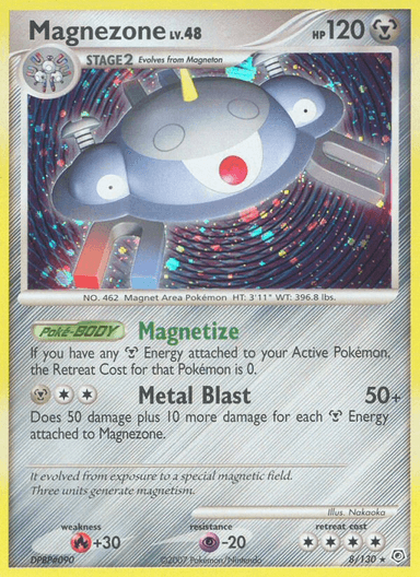 Magnezone, Diamond & Pearl 8