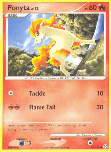 Ponyta, Diamond & Pearl 94
