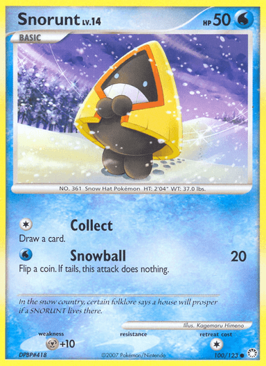 Snorunt, Mysterious Treasures 100