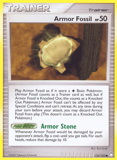 Armor Fossil, Mysterious Treasures 116