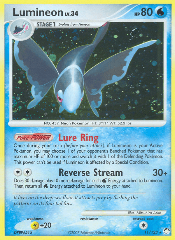 Lumineon, Mysterious Treasures 11
