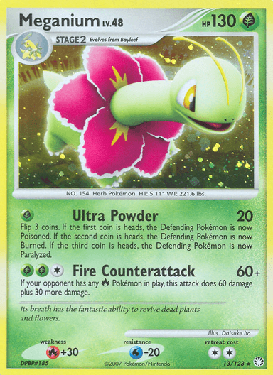 Meganium, Mysterious Treasures 13