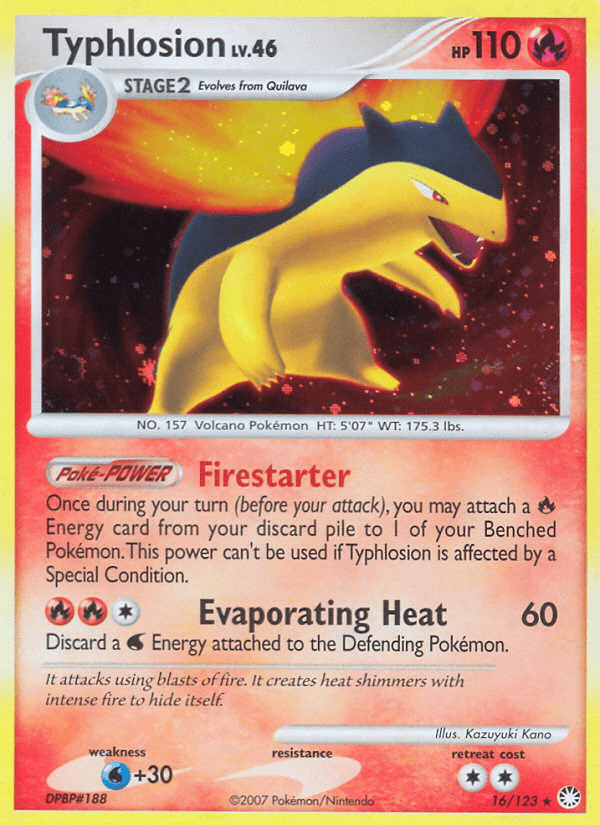 Typhlosion, Mysterious Treasures 16