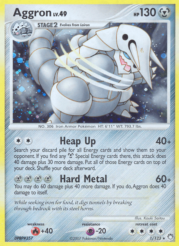 Aggron, Mysterious Treasures 1
