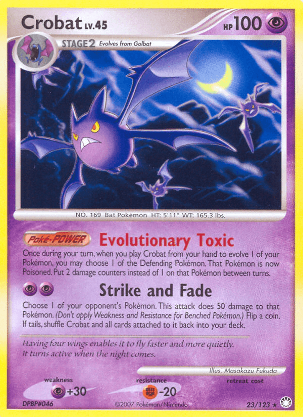 Crobat, Mysterious Treasures 23