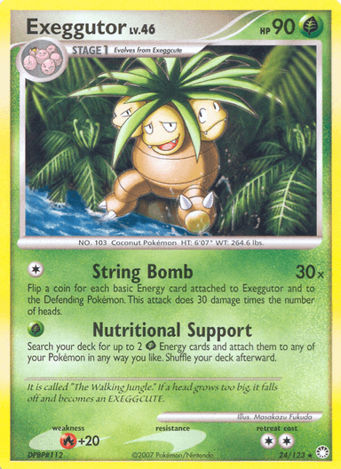 Exeggutor, Mysterious Treasures 24