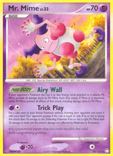 Mr. Mime, Mysterious Treasures 30