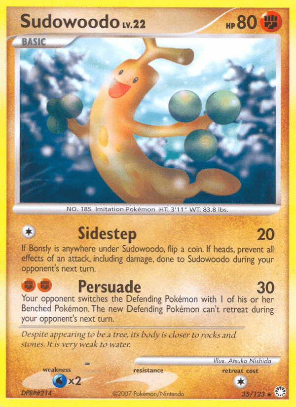 Sudowoodo, Mysterious Treasures 35