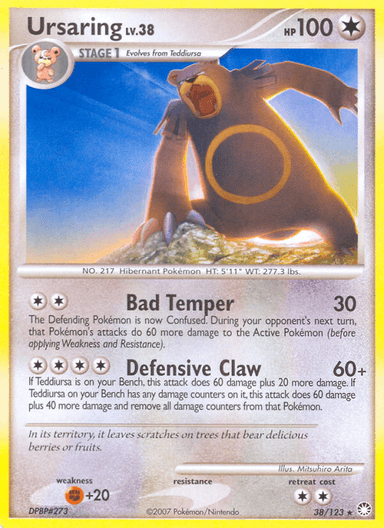 Ursaring, Mysterious Treasures 38