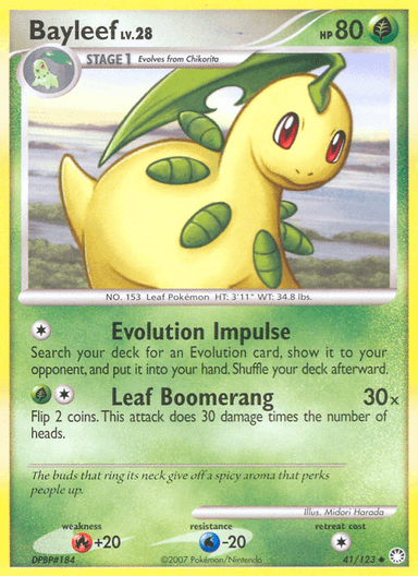 Bayleef, Mysterious Treasures 41