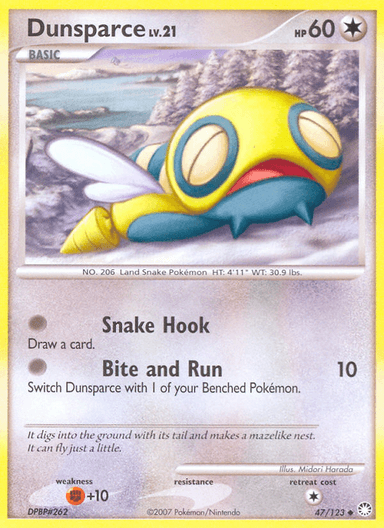 Dunsparce, Mysterious Treasures 47