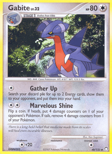 Gabite, Mysterious Treasures 48