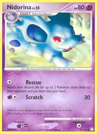 Nidorina, Mysterious Treasures 56