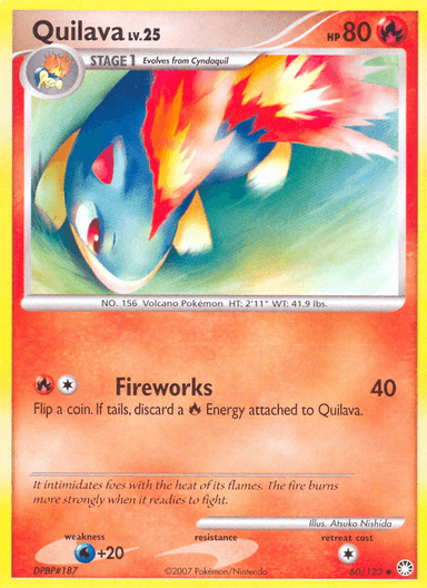 Quilava, Mysterious Treasures 60