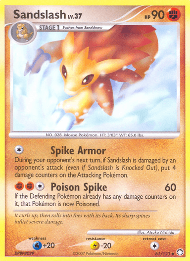 Sandslash, Mysterious Treasures 61