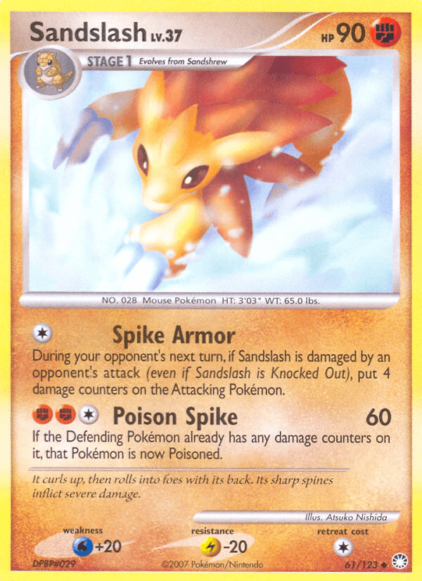 Sandslash, Mysterious Treasures 61