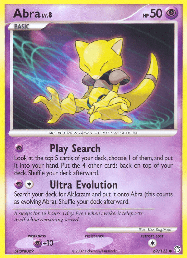 Abra, Mysterious Treasures 69