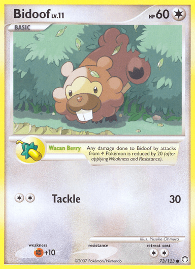 Bidoof, Mysterious Treasures 73