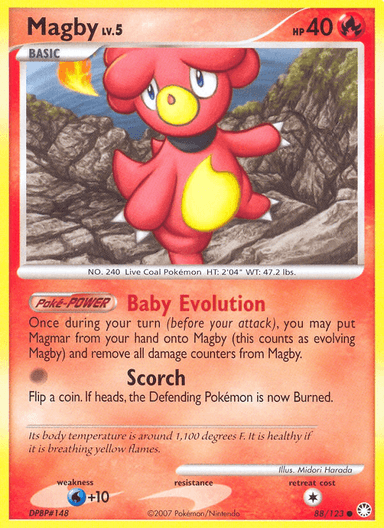 Magby, Mysterious Treasures 88