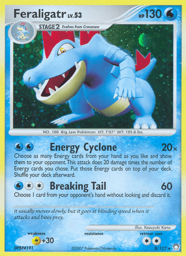 Feraligatr, Mysterious Treasures 8