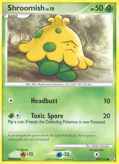 Shroomish, Secret Wonders 108
