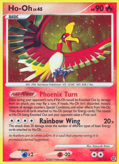 Ho-Oh, Secret Wonders 10