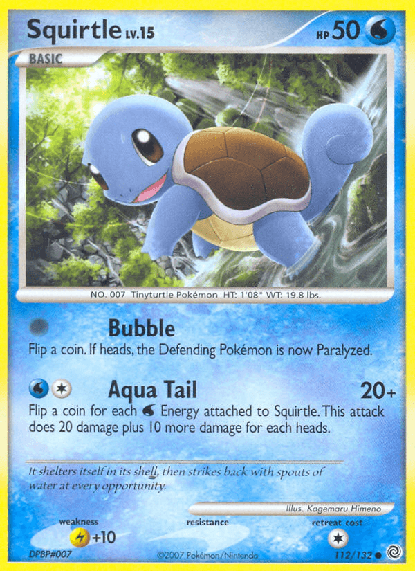 Squirtle, Secret Wonders 112