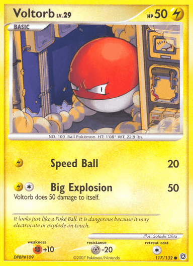 Voltorb, Secret Wonders 117