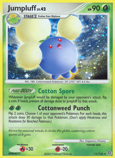 Jumpluff, Secret Wonders 11