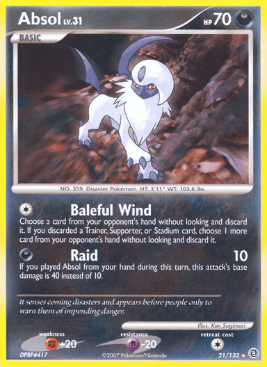 Absol, Secret Wonders 21
