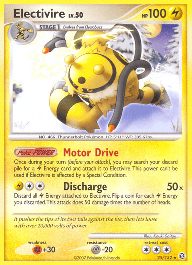 Electivire, Secret Wonders 25