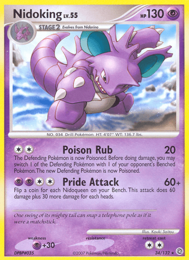 Nidoking, Secret Wonders 34