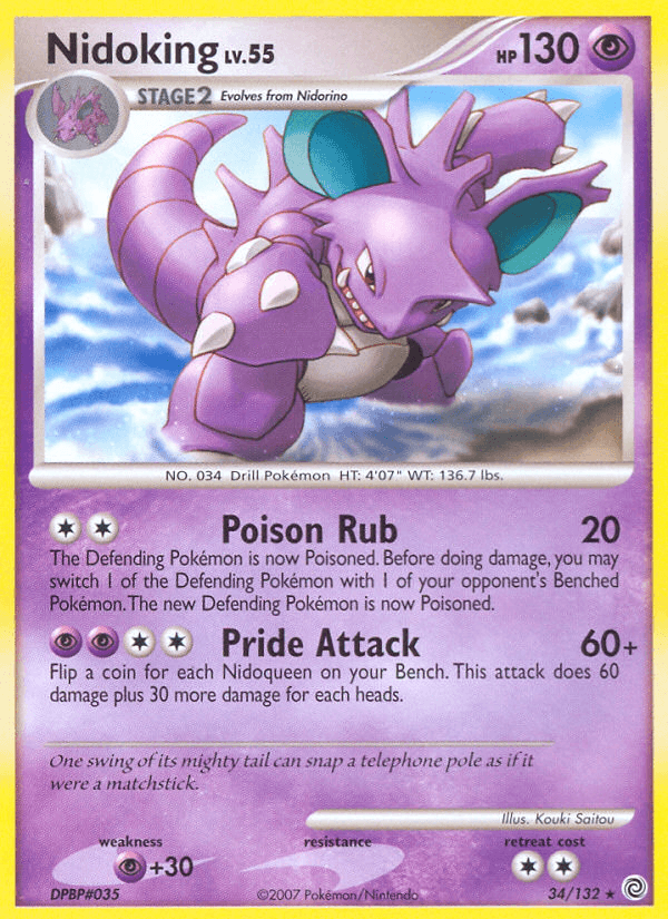 Nidoking, Secret Wonders 34