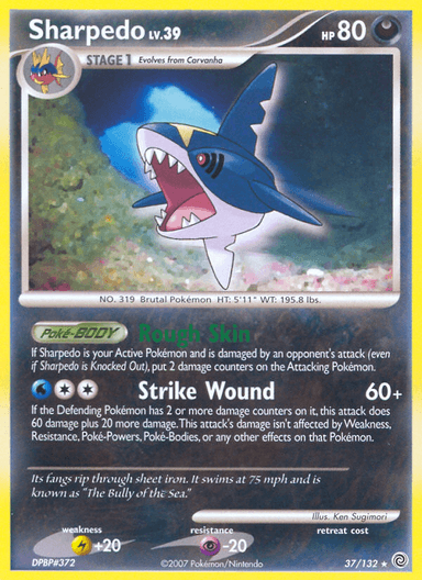 Sharpedo, Secret Wonders 37