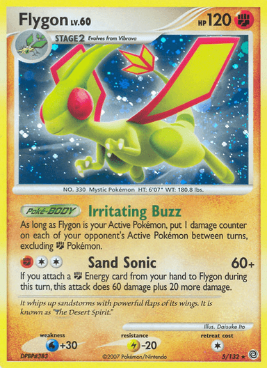 Flygon, Secret Wonders 5