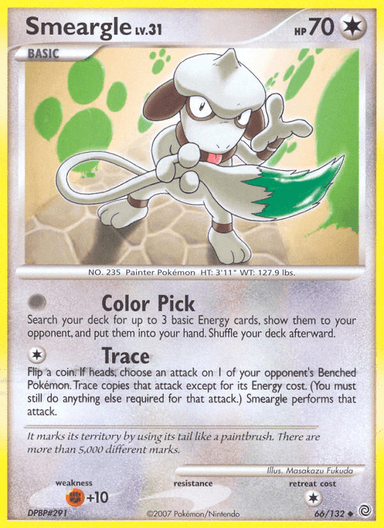 Smeargle, Secret Wonders 66