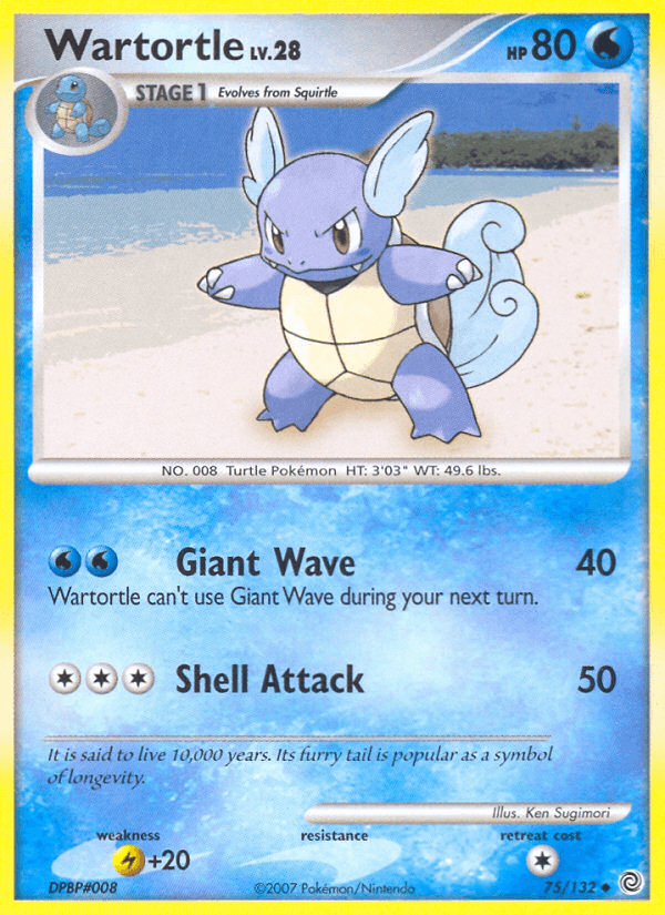Wartortle, Secret Wonders 75