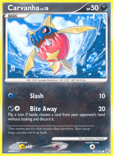 Carvanha, Secret Wonders 81