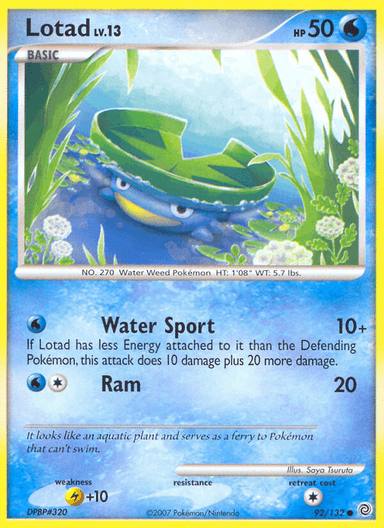 Lotad, Secret Wonders 92