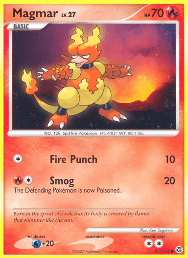 Magmar, Secret Wonders 93