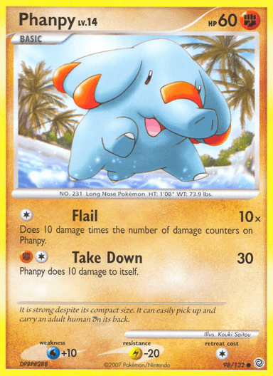 Phanpy, Secret Wonders 98