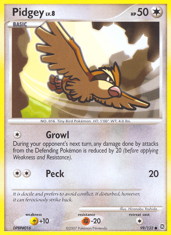 Pidgey, Secret Wonders 99