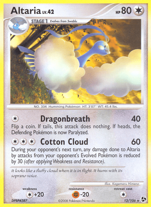 Altaria, Great Encounters 12