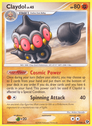 Claydol, Great Encounters 15