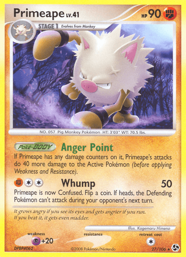 Primeape, Great Encounters 27
