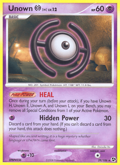 Unown [H], Great Encounters 29