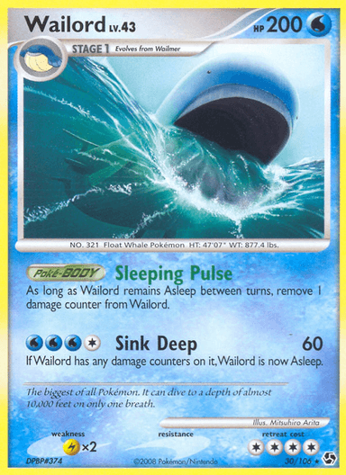 Wailord, Great Encounters 30