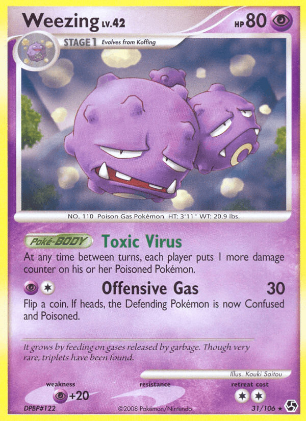 Weezing, Great Encounters 31