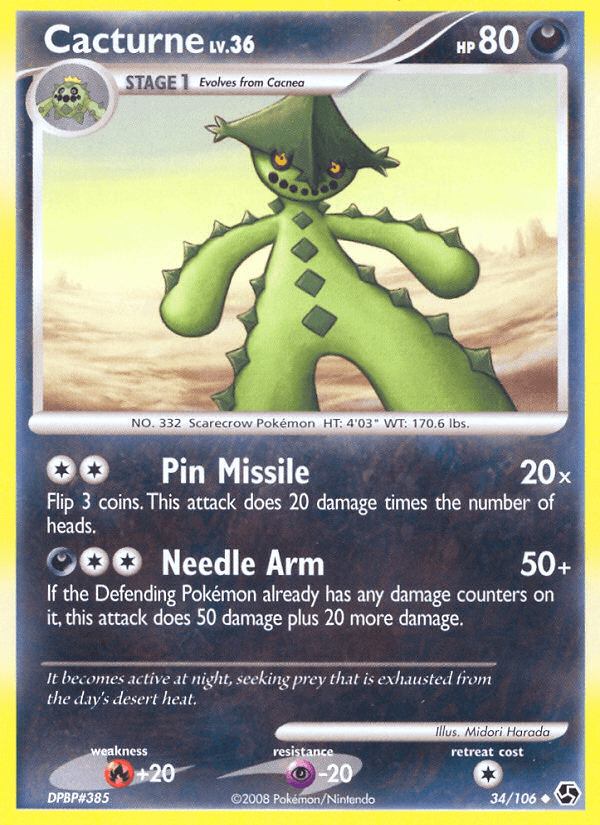 Cacturne, Great Encounters 34