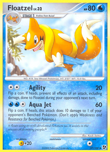 Floatzel, Great Encounters 37